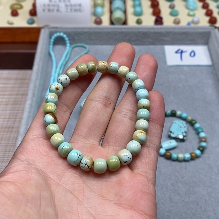 绿松石未镶嵌配饰