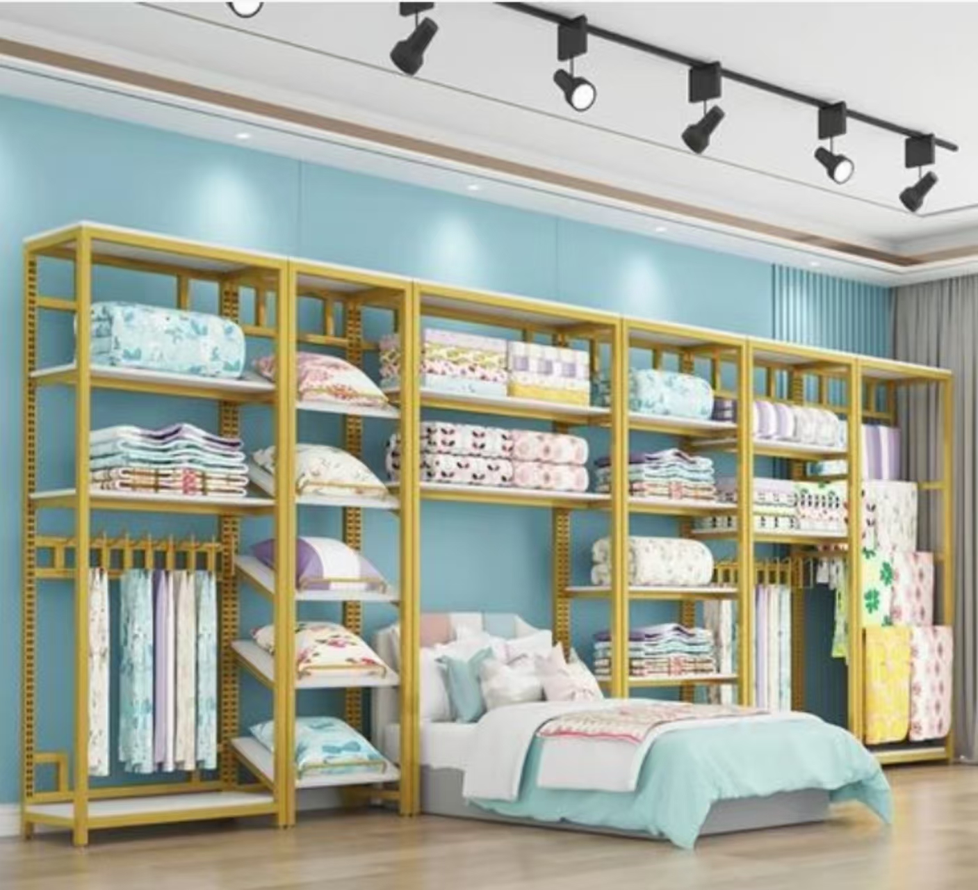 【孤品】100%全棉四件套(床裙款）轻奢高档简约