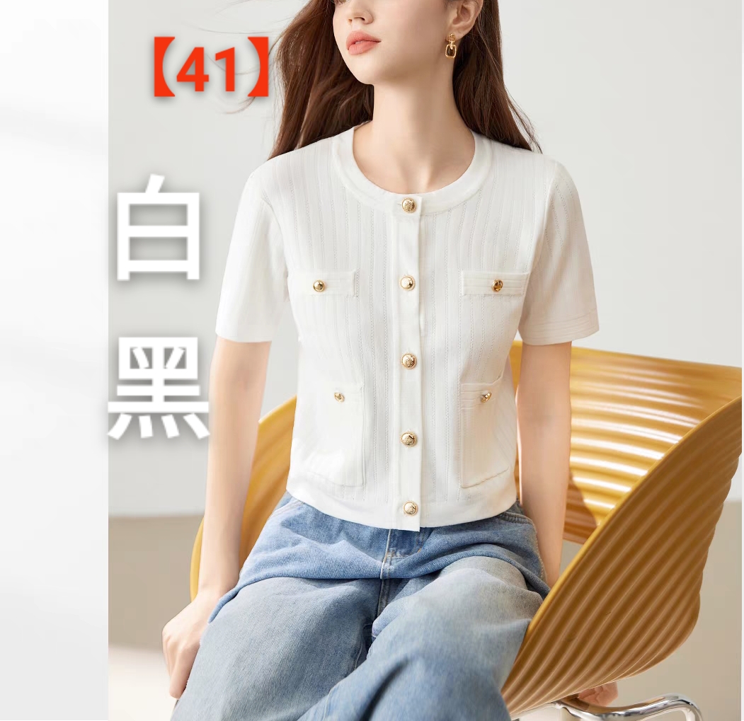 【仓库-41】女装气质白色