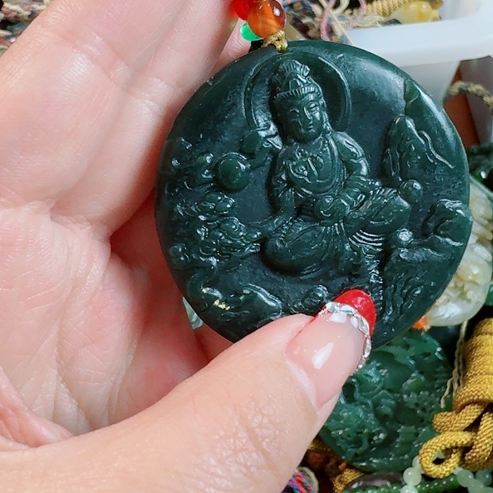 和田玉把件未镶嵌