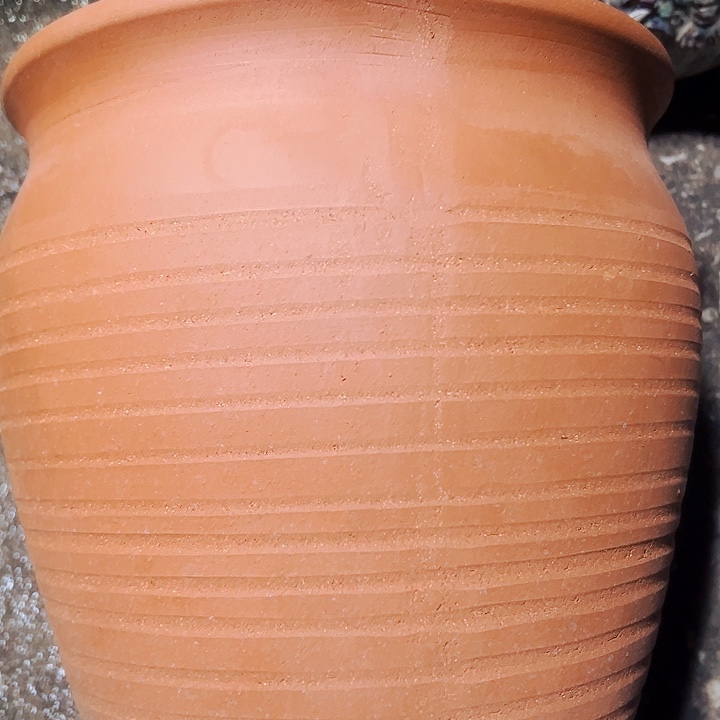 紫砂花盆高约26口约24