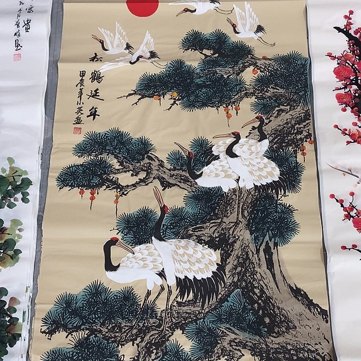 三个张画廊直播间！