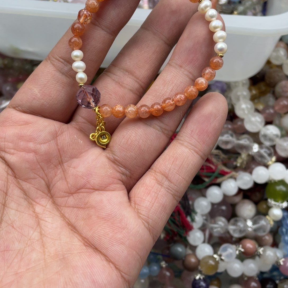 颈饰银S925镶嵌紫晶