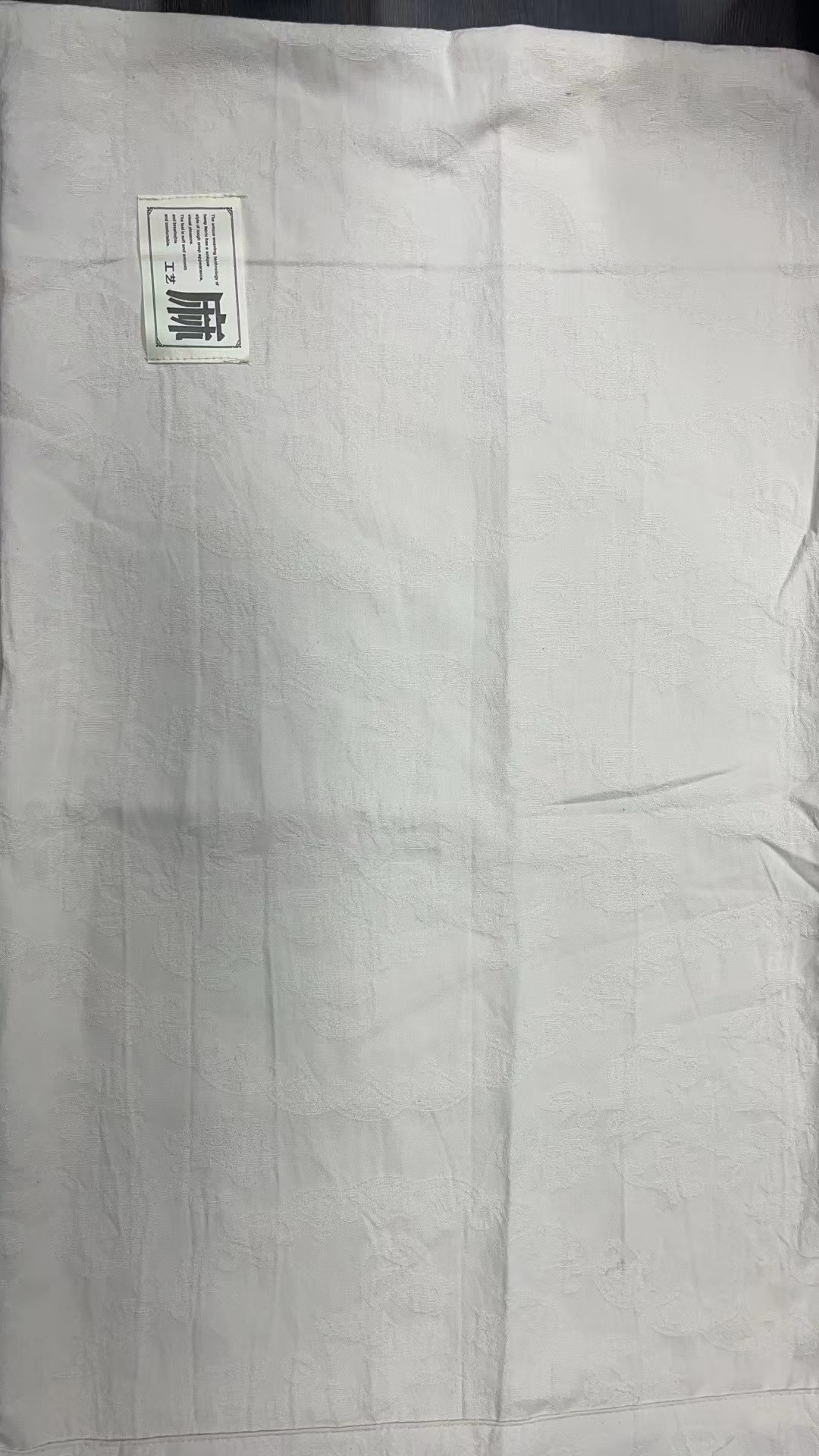 【铜钱纹-被套】轻奢透气浮雕织花工艺麻被套亲肤床品