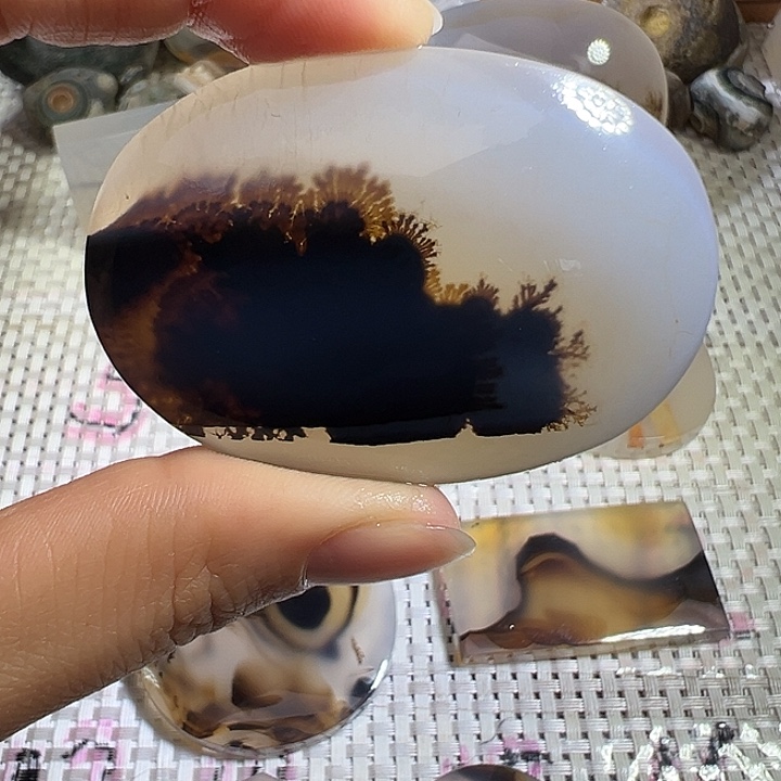 玛瑙/玉髓未镶嵌颈饰