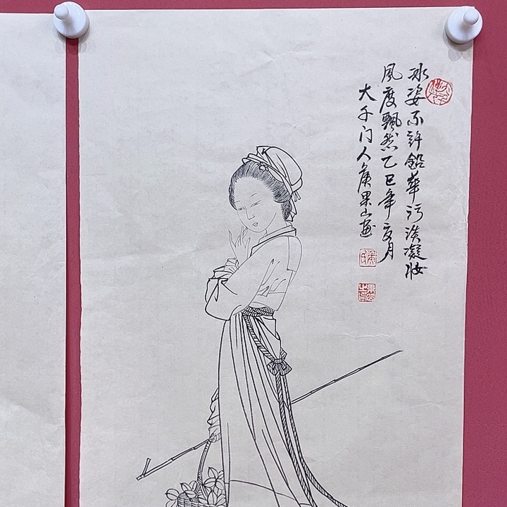 国画侯老师手绘作品