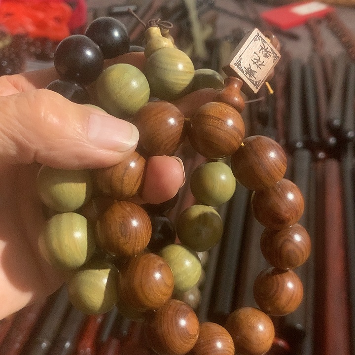 东非黑黄檀（紫光檀）针*手串