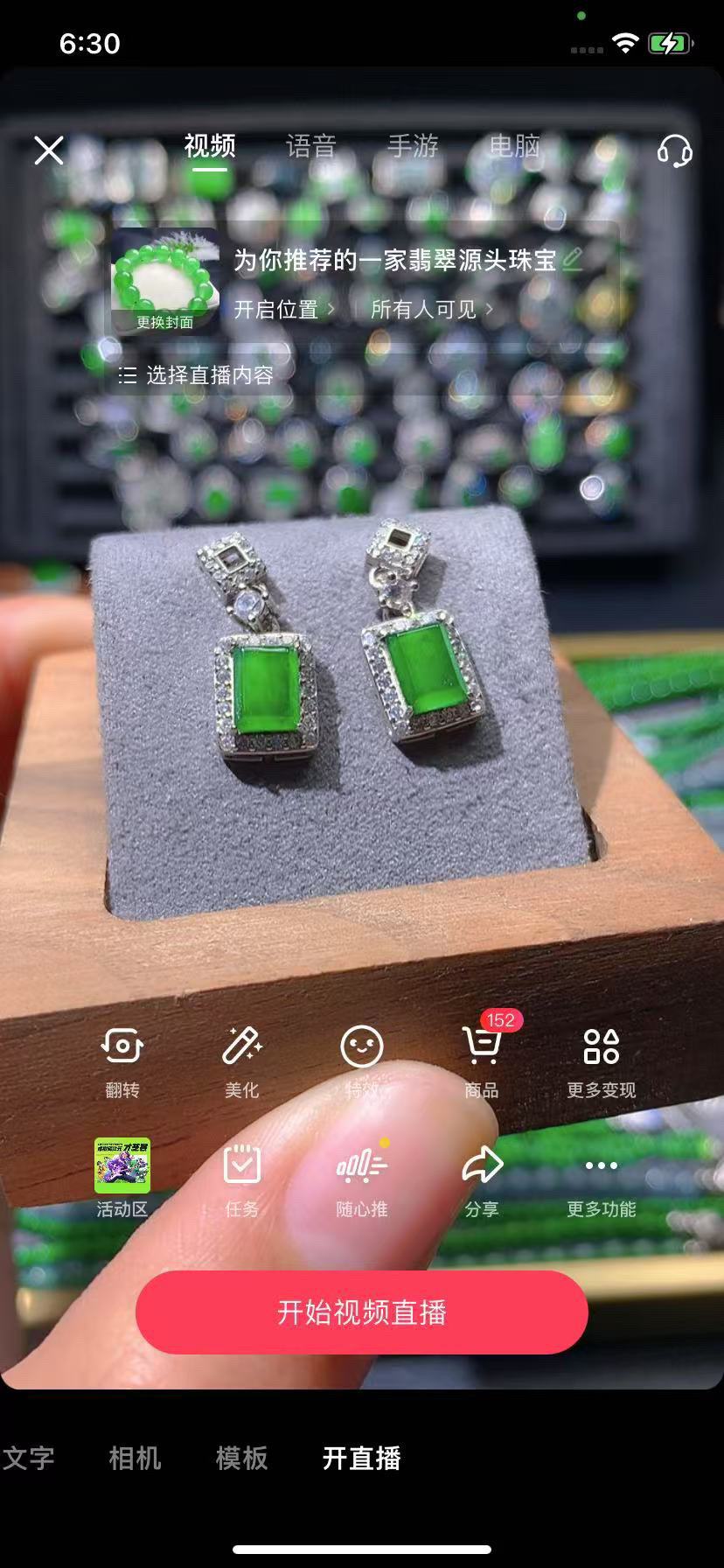 纯天然A货翡翠项链