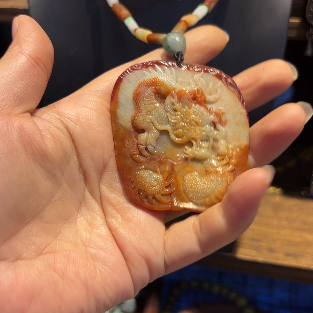 翡翠颈饰未镶嵌原创