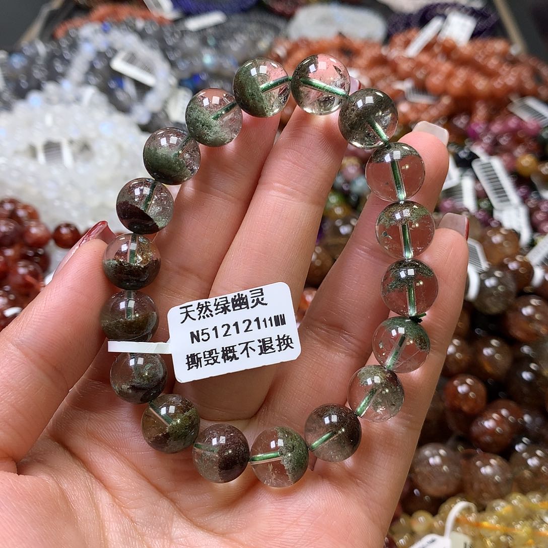 水晶手链未镶嵌，