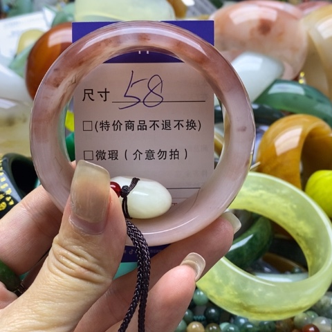 石英质玉未镶嵌手镯