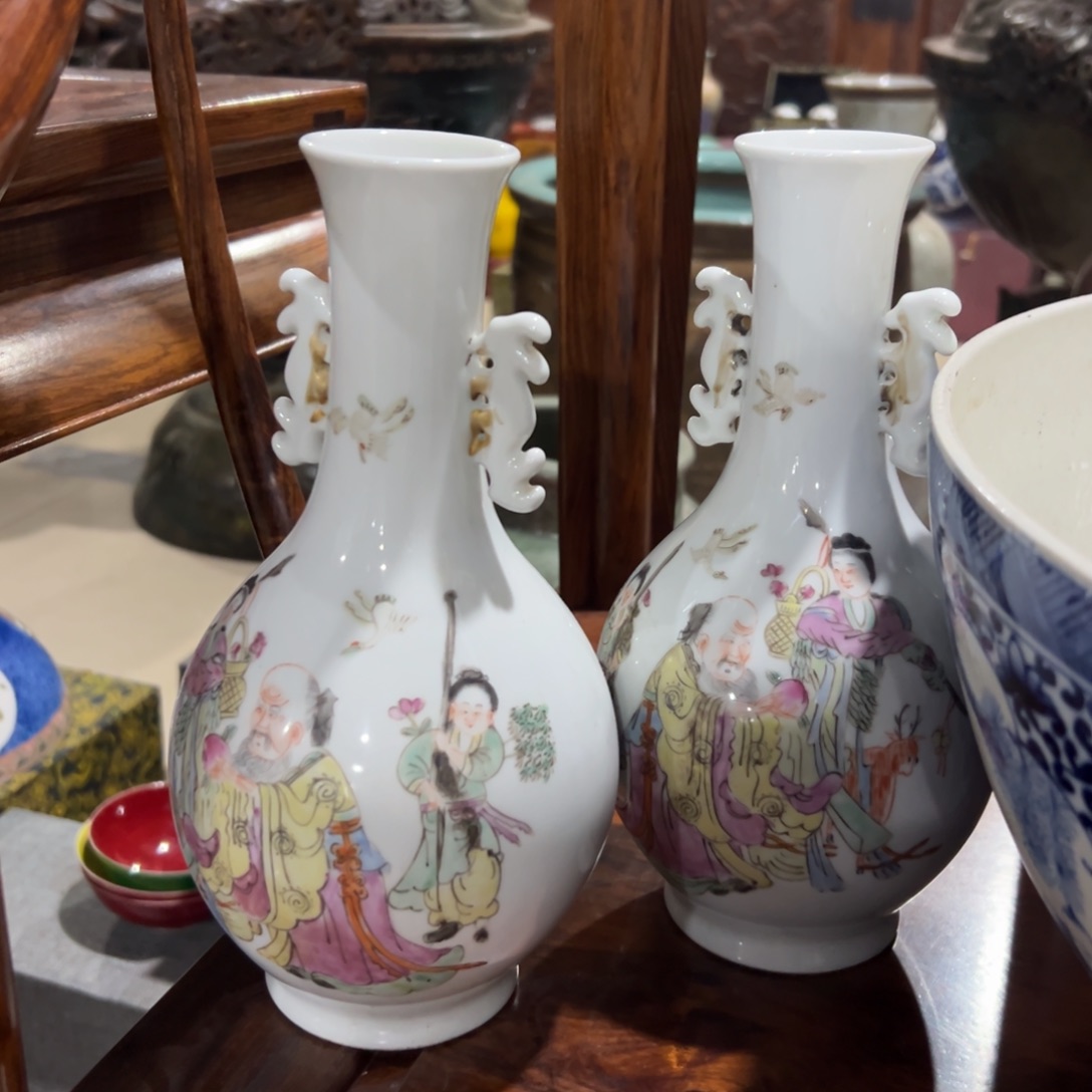瓷片李*龙凤呈祥瓷器