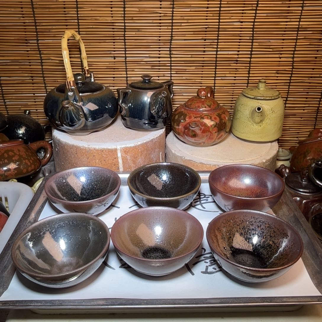 茶盏建窑建盏 微瑕作品