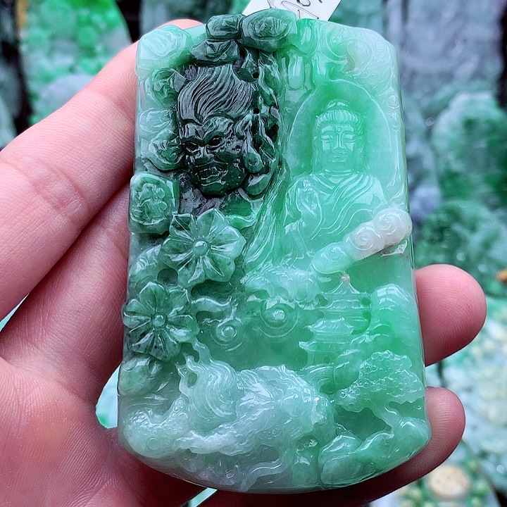 翡翠吊坠(不含链)未镶嵌