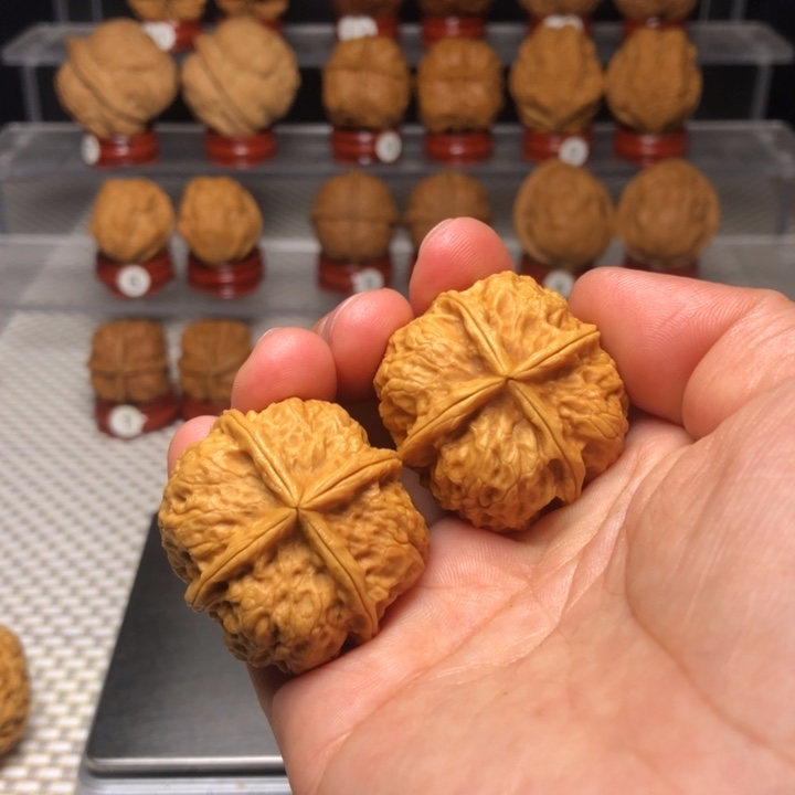 文玩核桃把件46魔方四棱