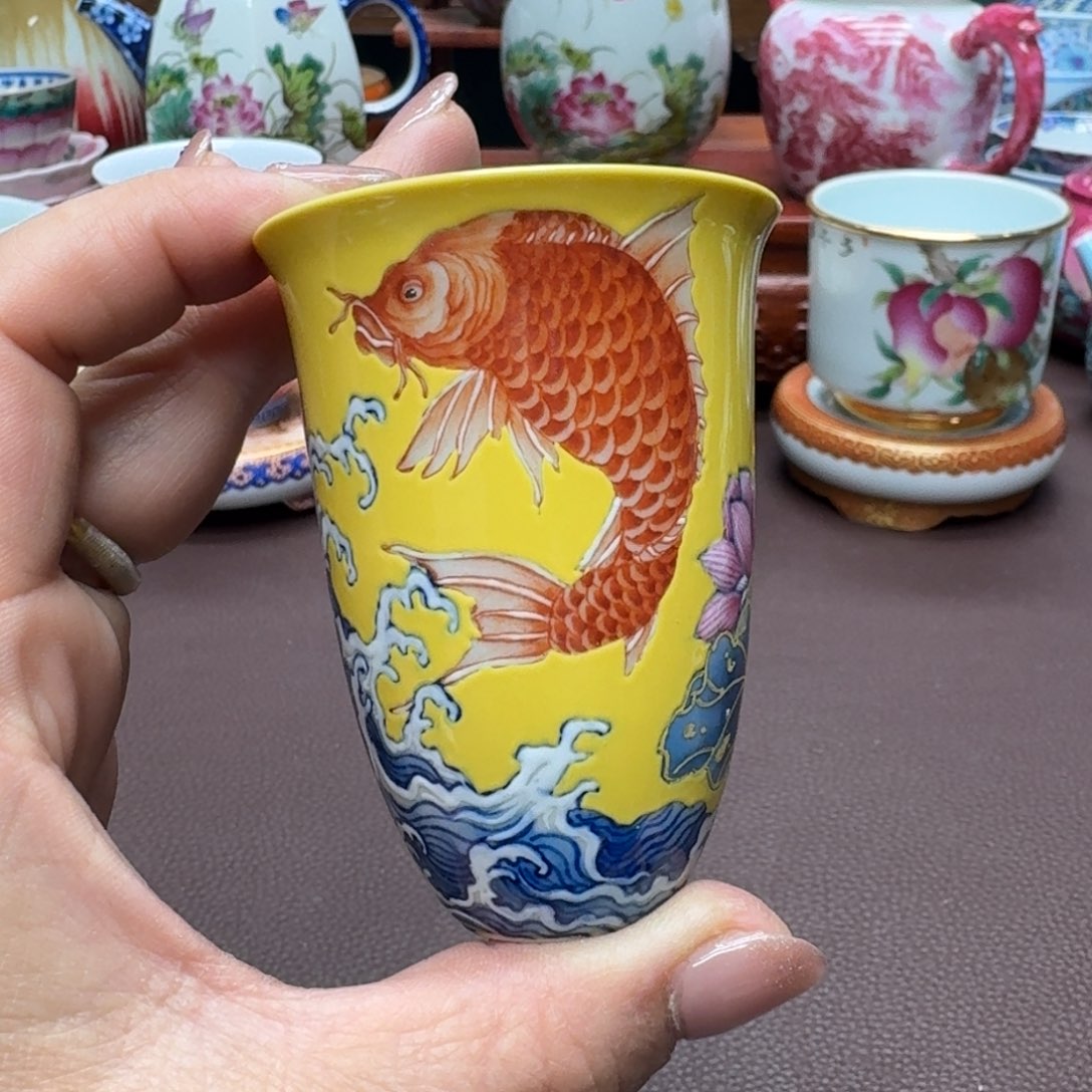 瓷片景德镇仿古手工制作精品展示