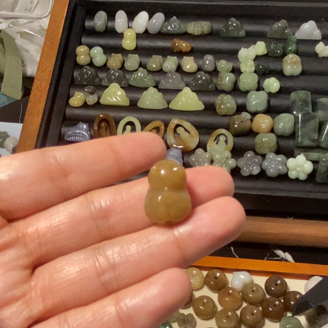 招***宝和田玉未镶嵌手链有棉