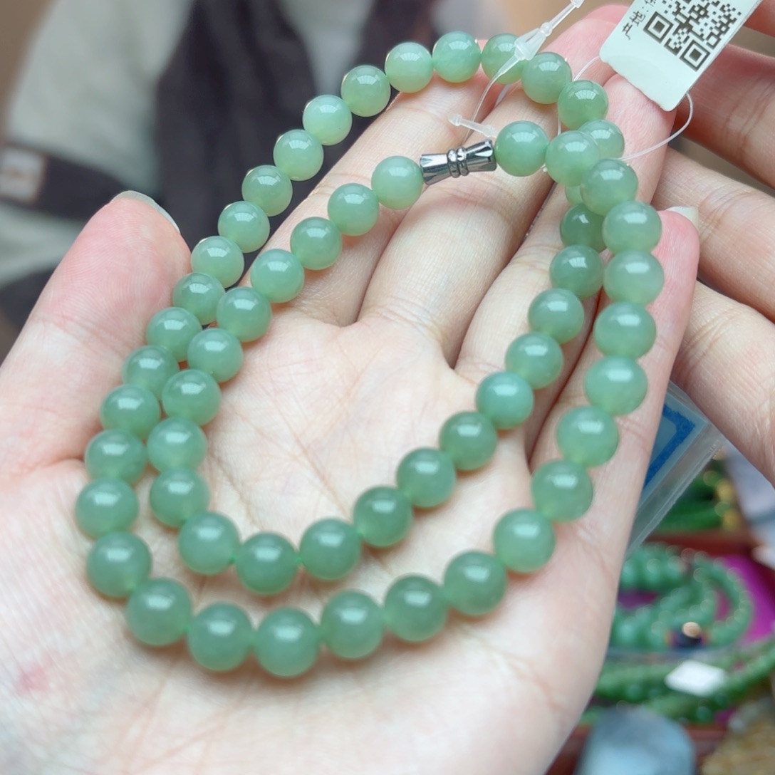 和田玉手串未镶嵌