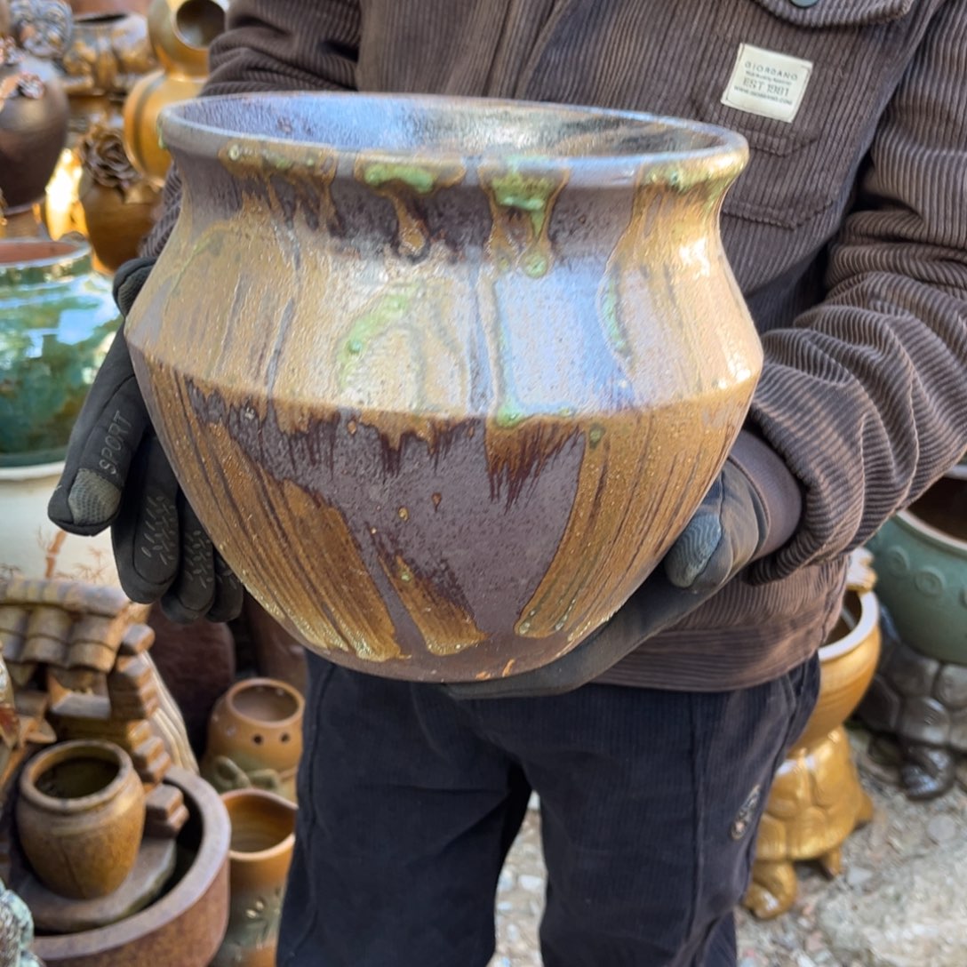 红陶高20口20有孔