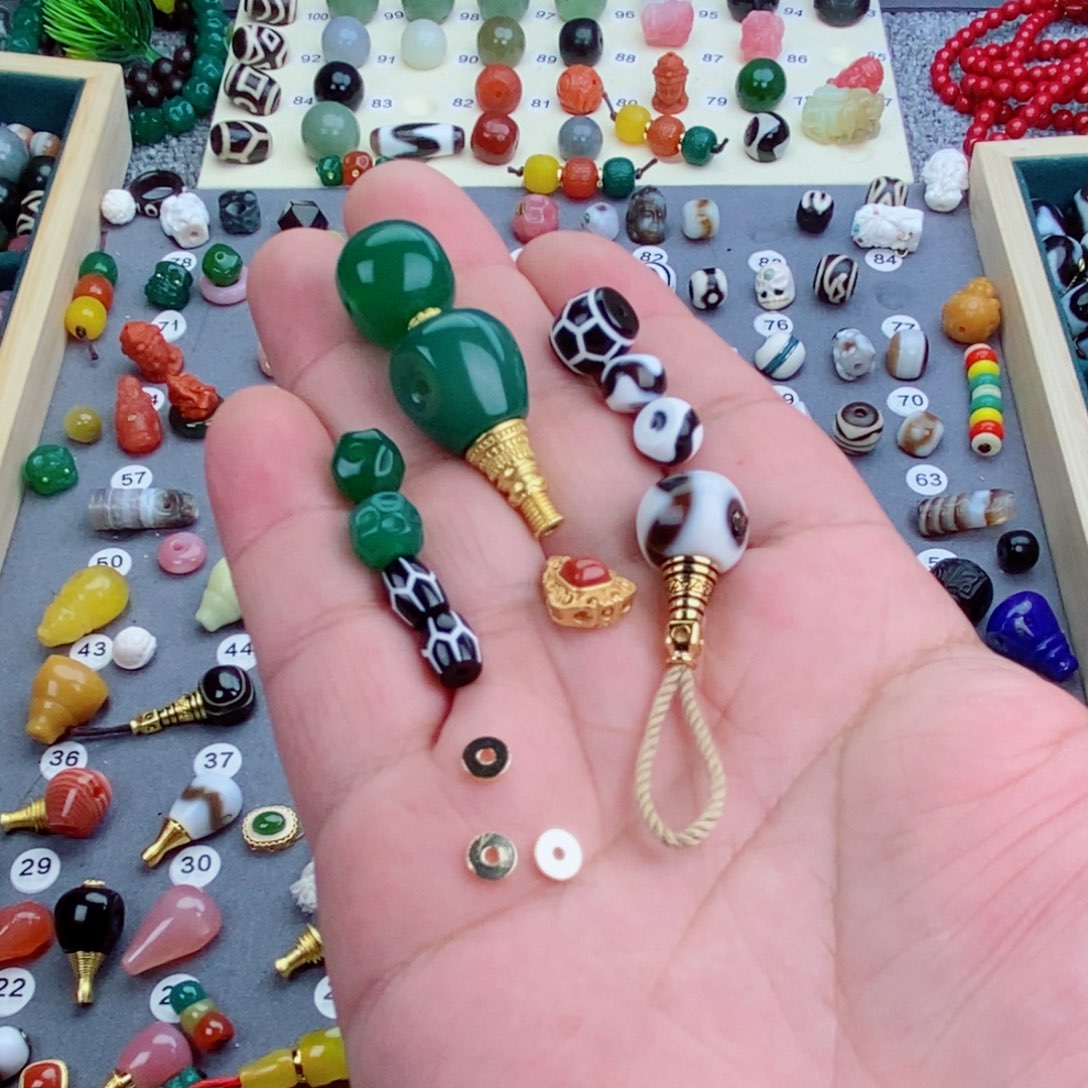 玛瑙/玉髓森柏珠宝未镶嵌爱***前