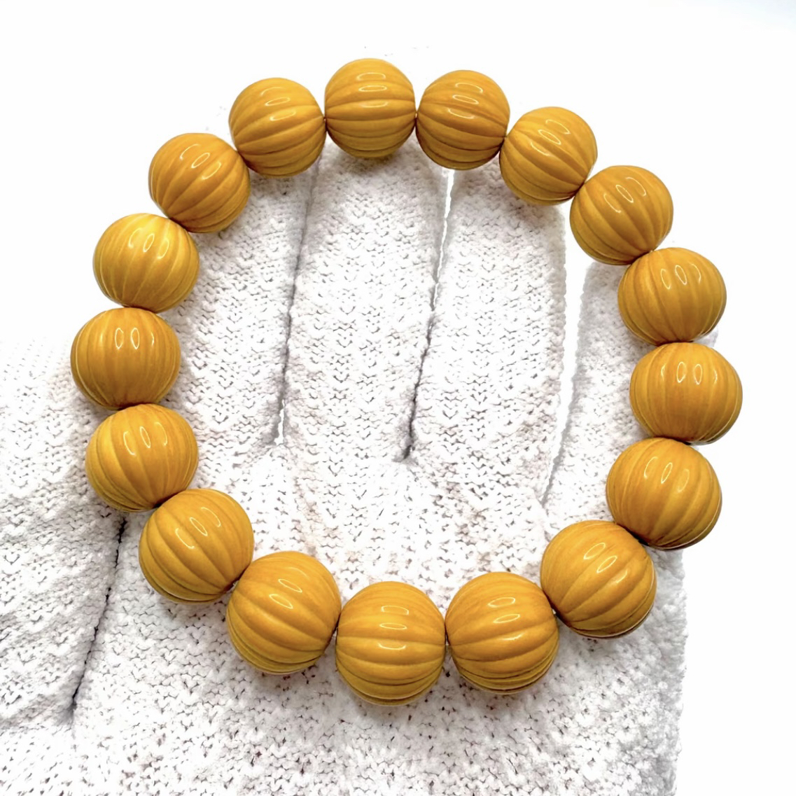 【瓜珠】全品无暇毕业级瓜珠猴头文玩手串精工高抛