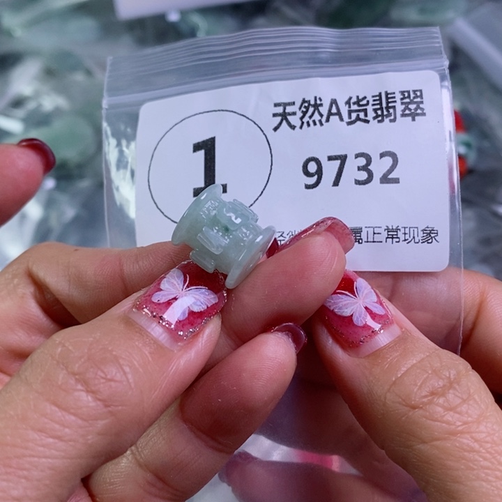 翡翠颈饰未镶嵌吊坠