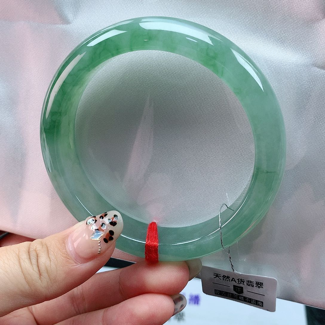 翡翠手镯未镶嵌夏*59圈