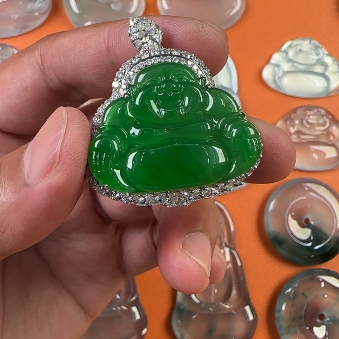 定制翡翠未镶嵌天然