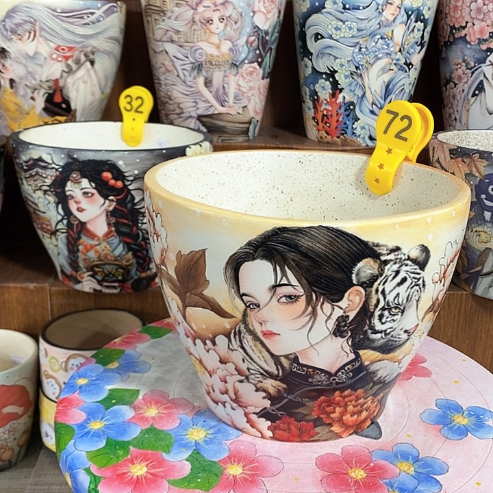 景德镇精品js美盆17.5/14.5