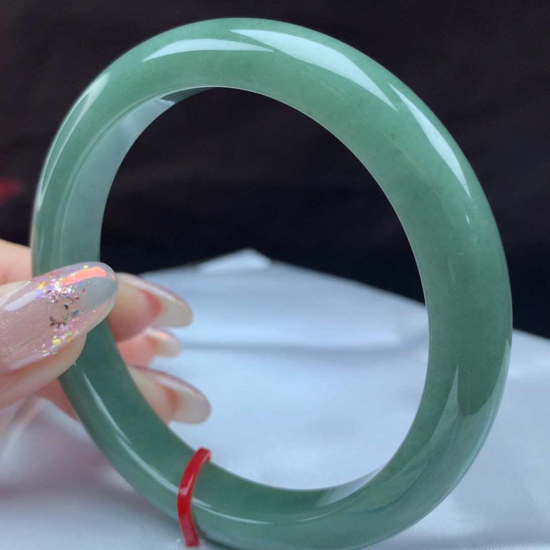 翡翠未镶嵌手镯95299，