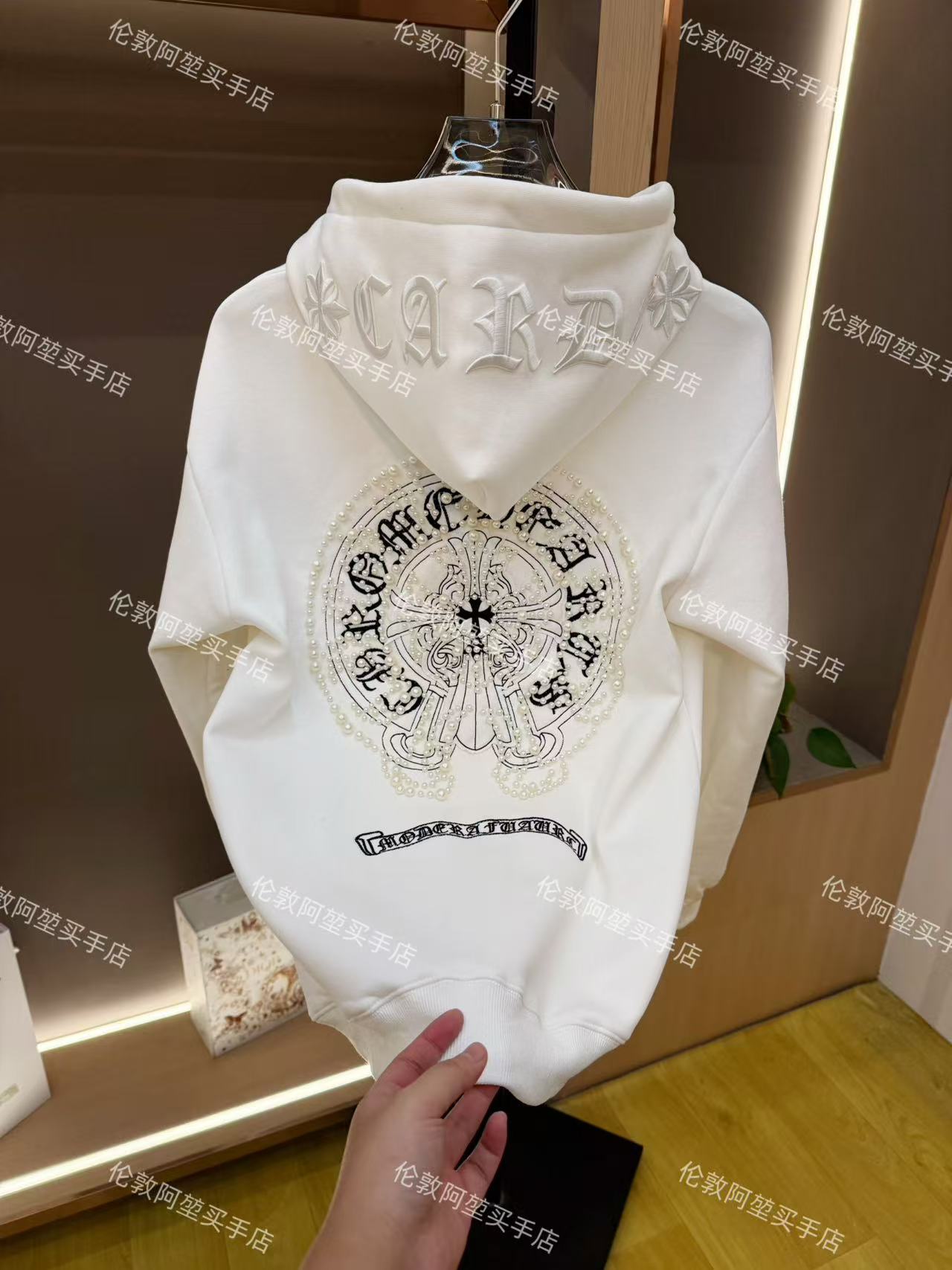 男士秋冬新款轻奢休闲百搭修身时尚卫衣F366