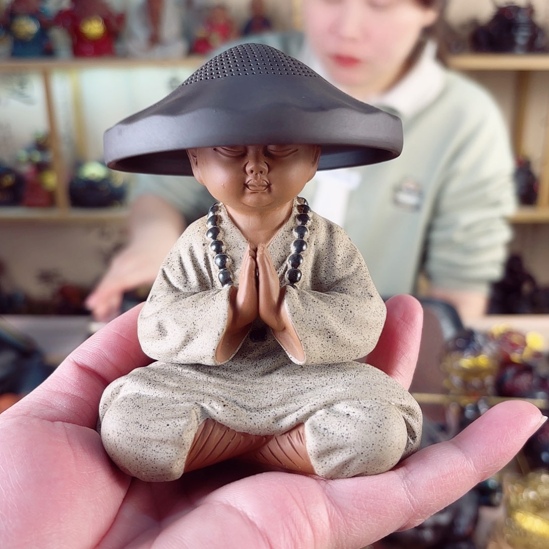 紫砂茶宠紫陶树脂茶宠摆件