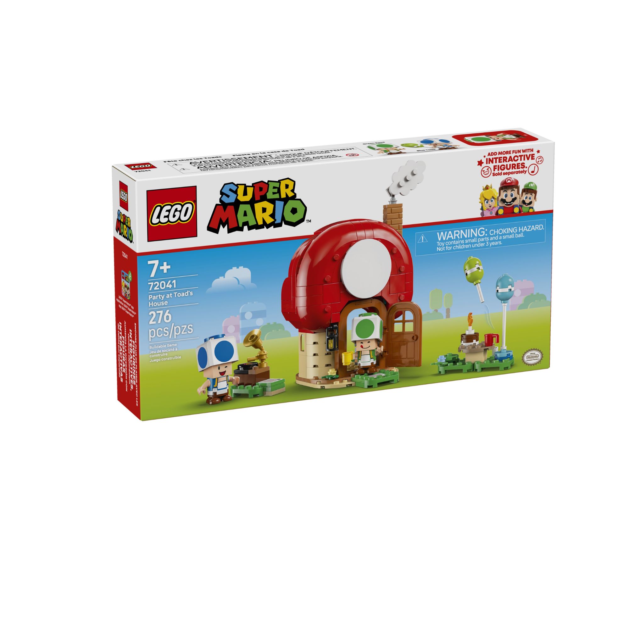 【乐高72041】奇诺比奥之家的家庭派对（预售）！全新好盒！非偏包邮！T