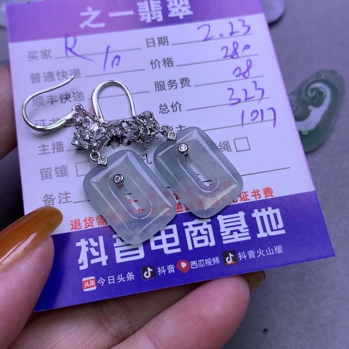 翡翠颈饰银S925镶嵌R****r