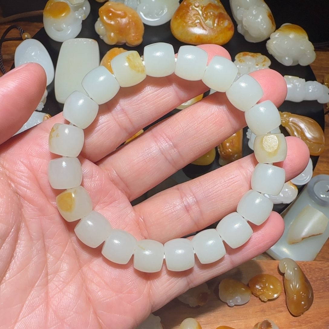 和田玉吊坠(不含链)未镶嵌