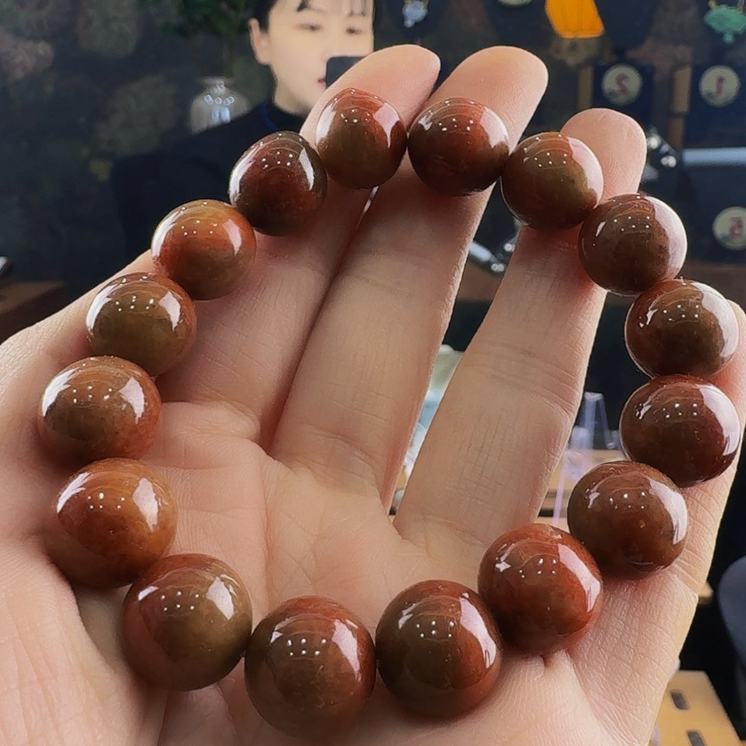 翡翠手串未镶嵌老坑