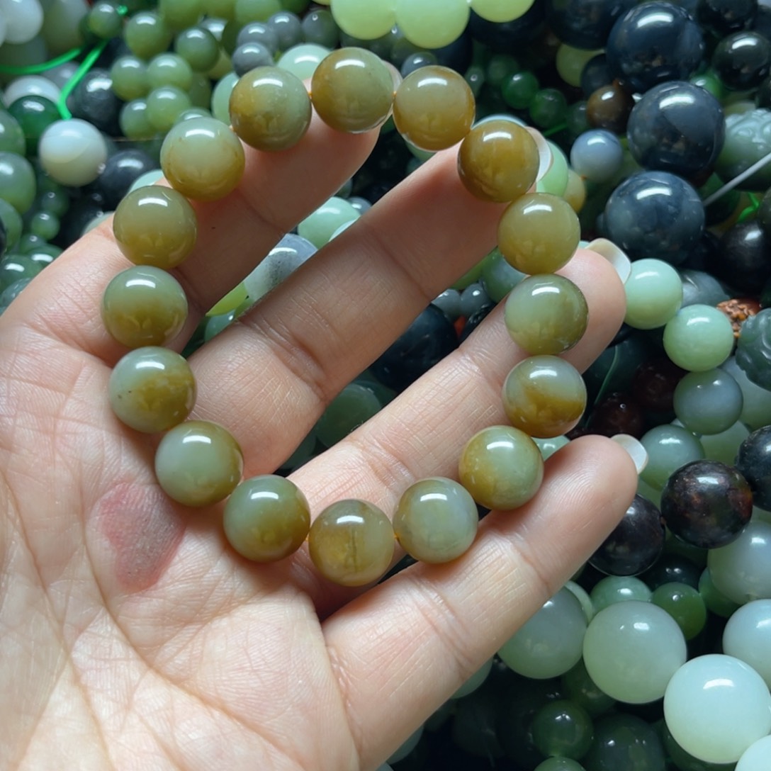 和田玉手链未镶嵌