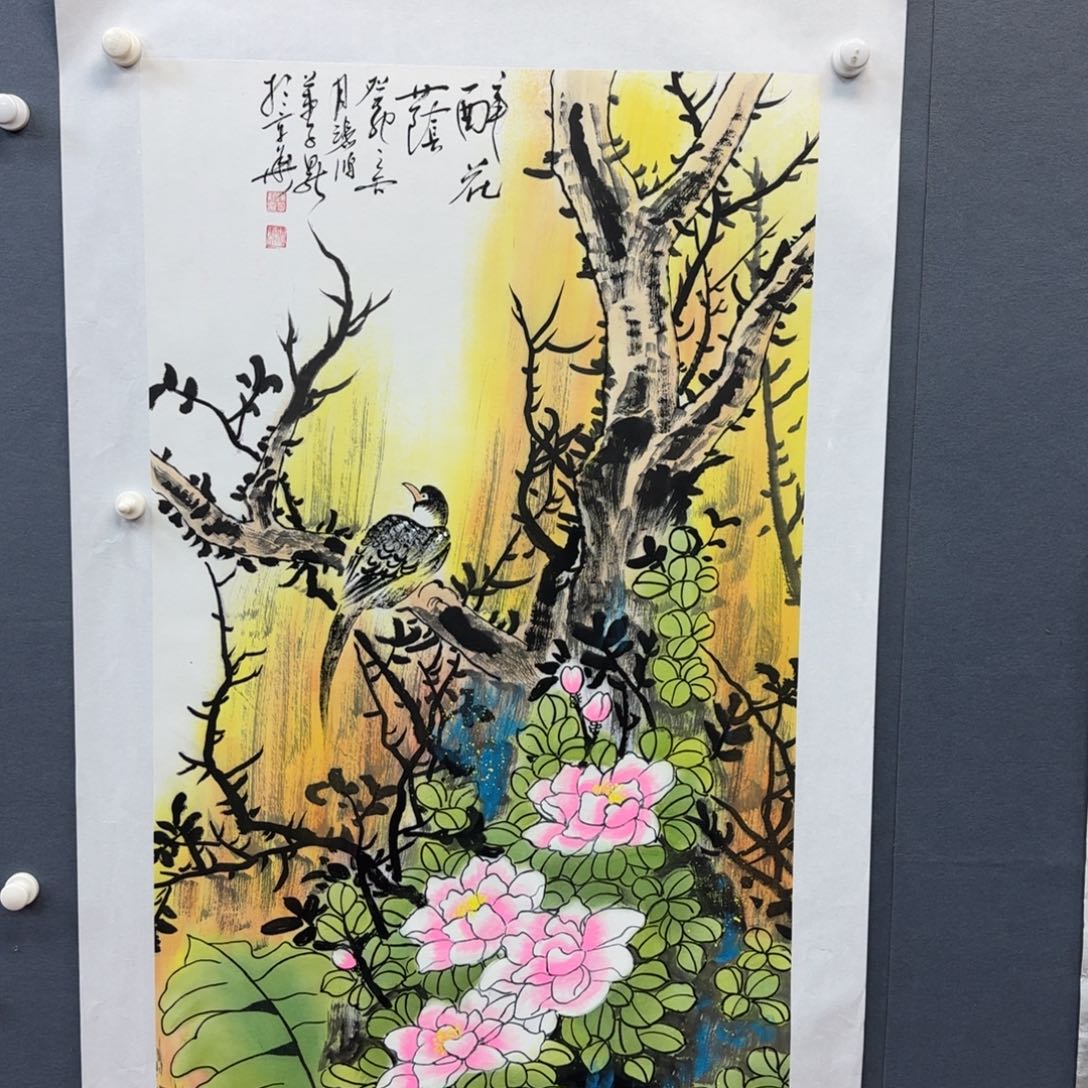 书法书法作品多次参加