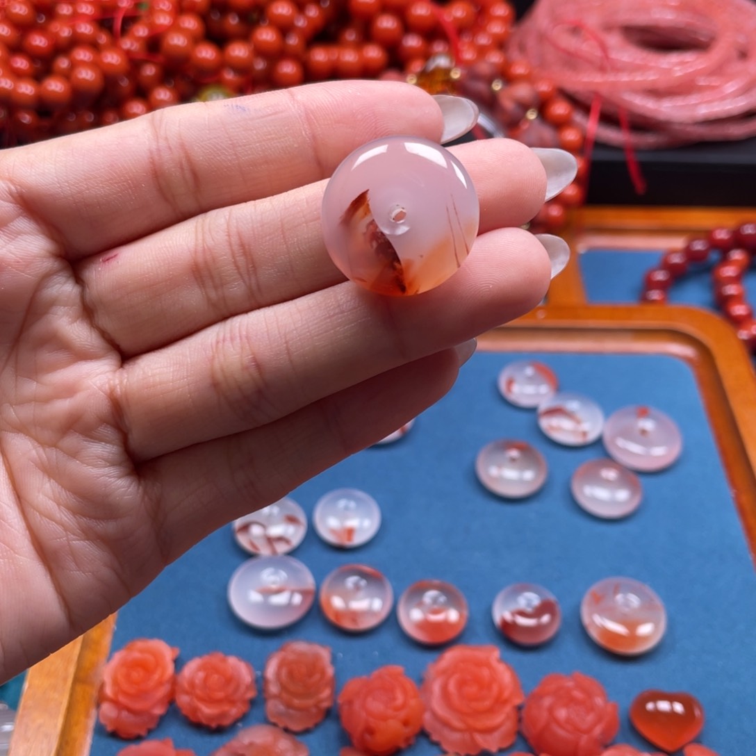 手链未镶嵌南红玛瑙