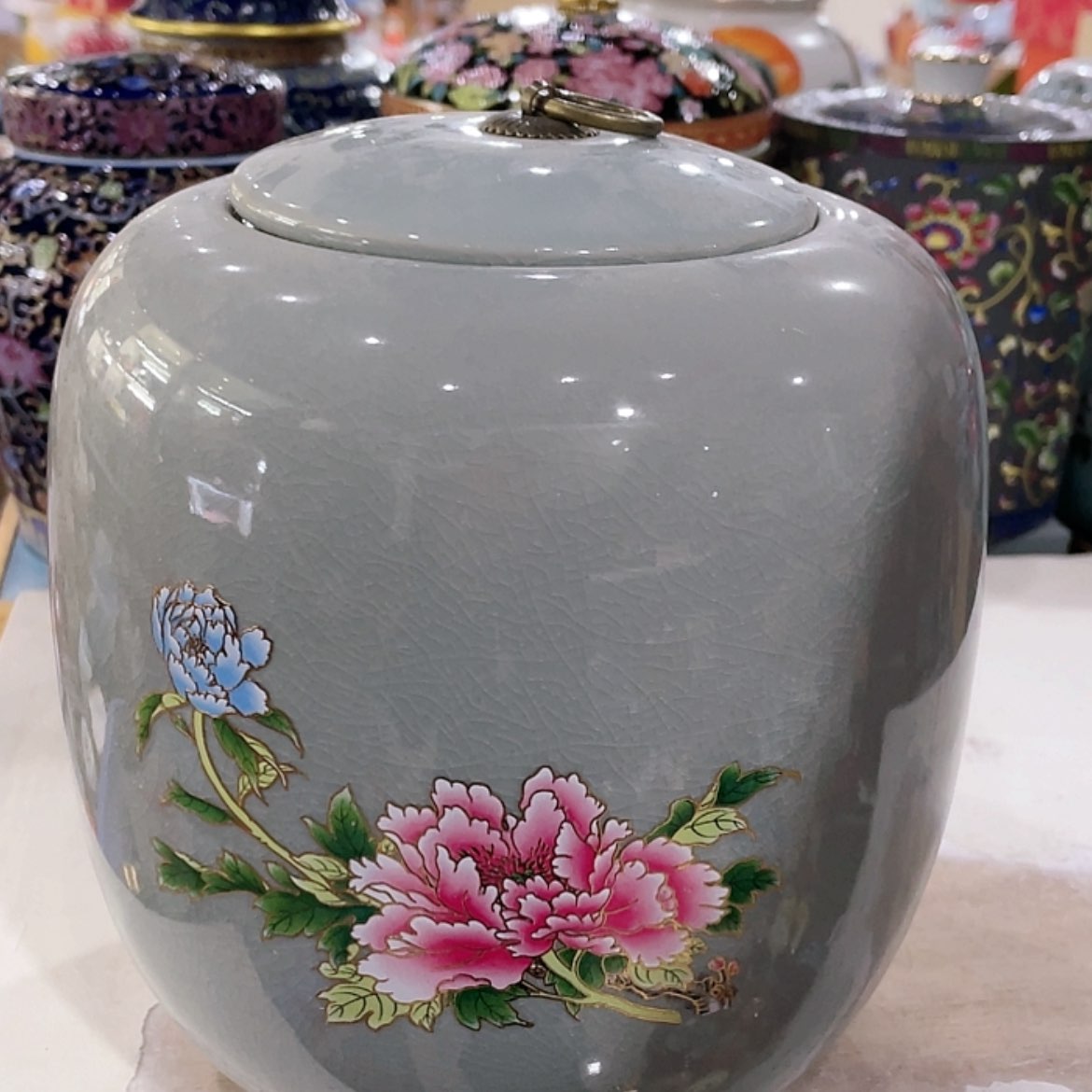 【闪购商品】罐陶瓷茶叶罐密封罐