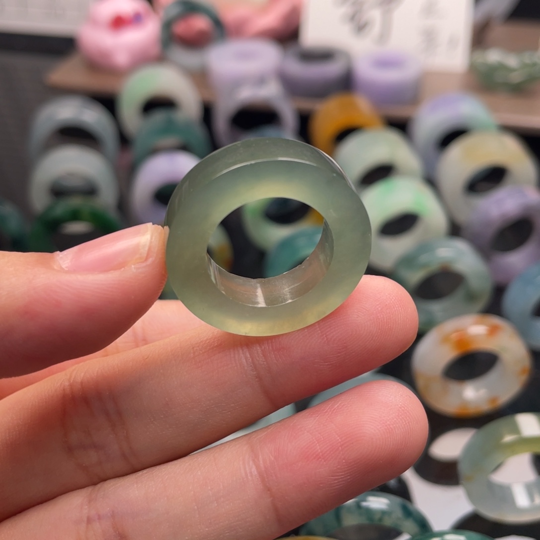 定制翡翠未镶嵌  冰晴水