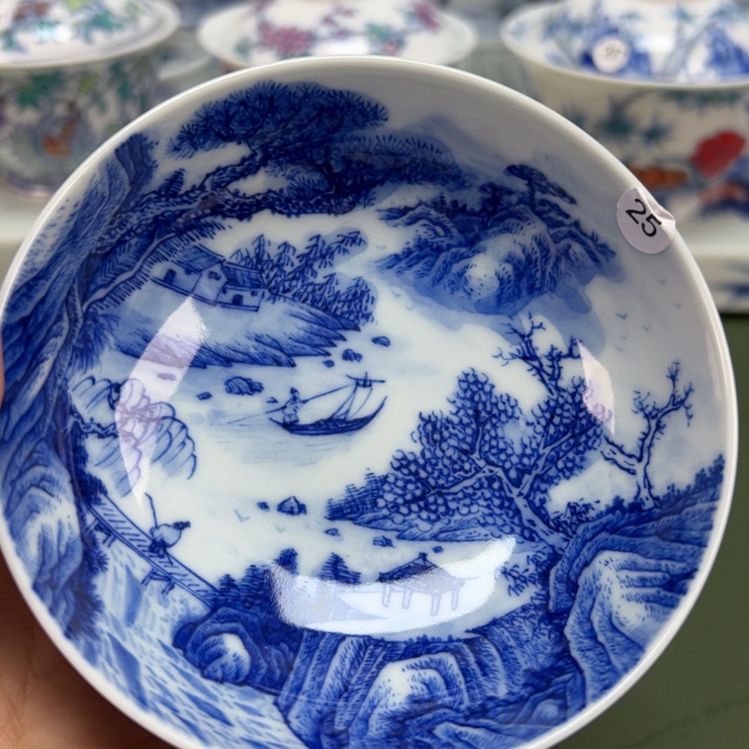 杯景德镇纯手绘茶具25