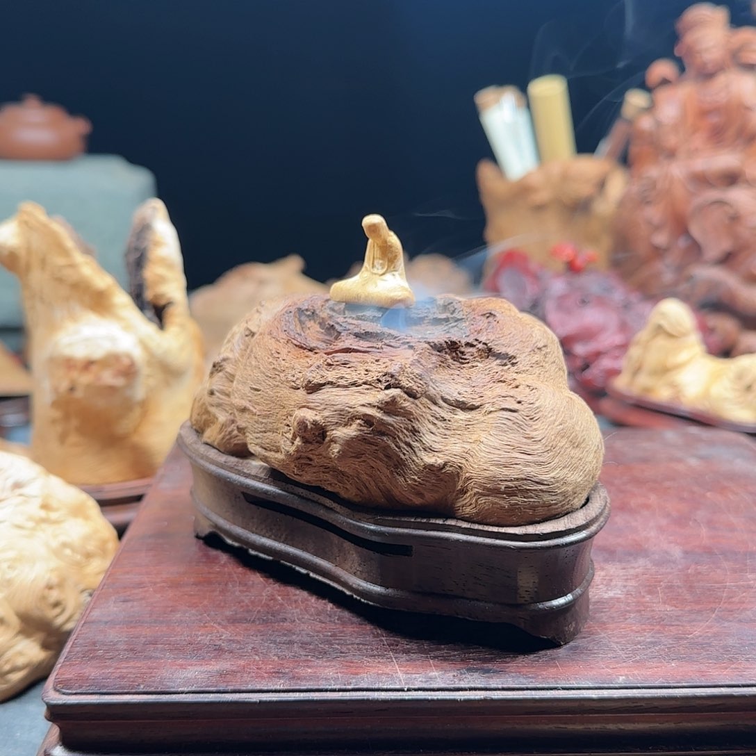 荔枝木九***语荔枝树香炉香炉香炉356890