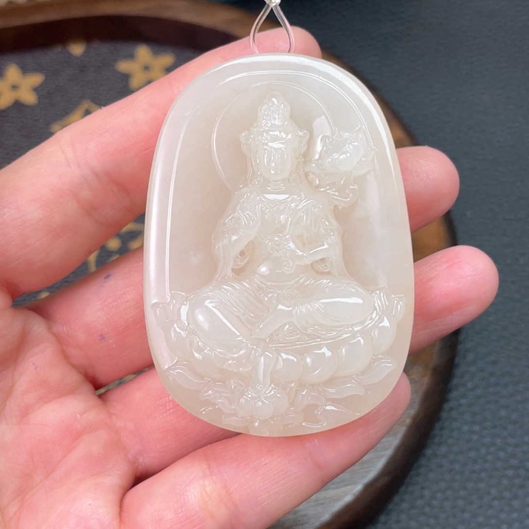 和田玉挂件未镶嵌