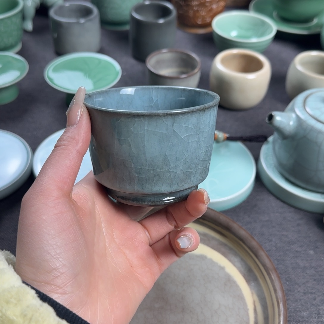 微瑕小叶玩泥巴手工茶器