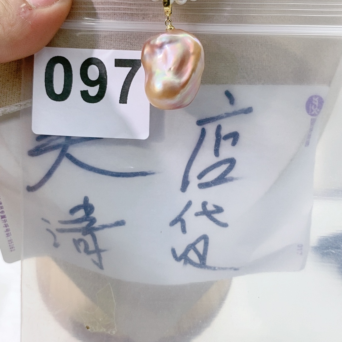 淡水珍珠颈饰合金