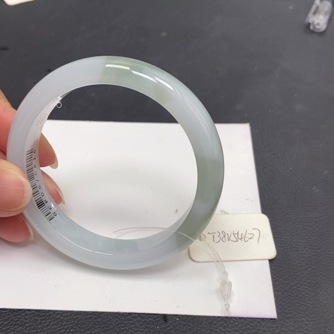 翡翠手镯未镶嵌54-55正圈