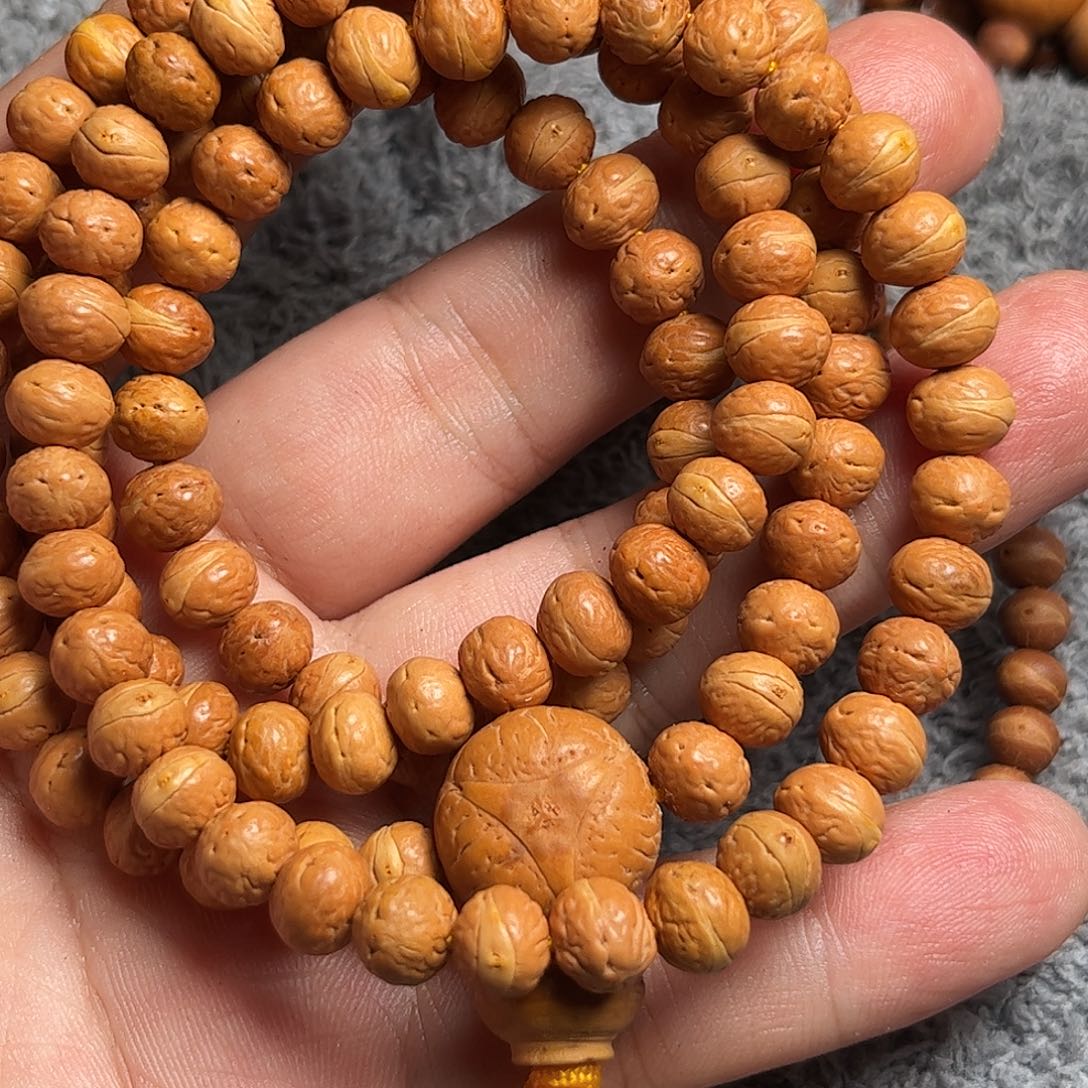 脆***人凤眼菩提吊坠凤眼菩提手串手链