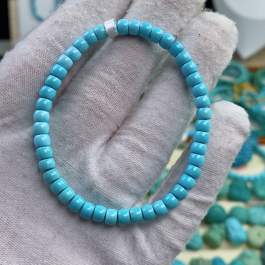 未镶嵌绿松石手串