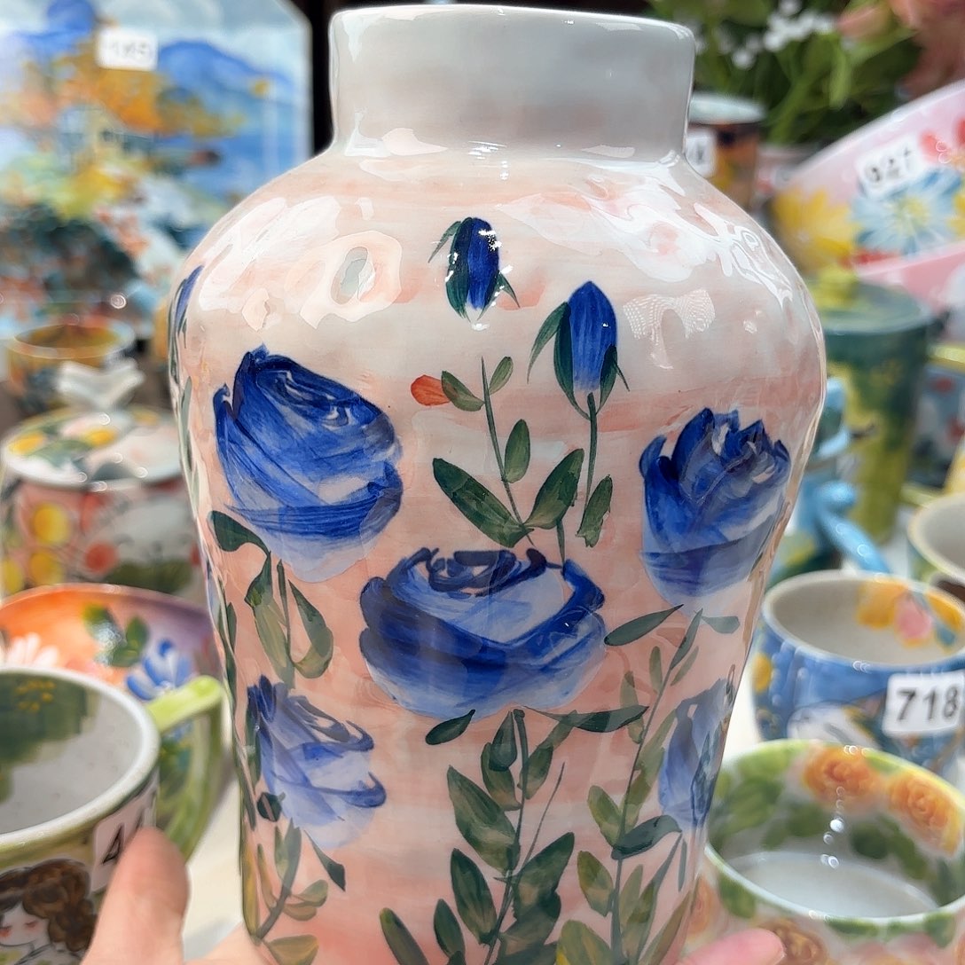 瓷片兔兔好可爱呀打